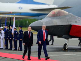 Trump with Putin in Alaska