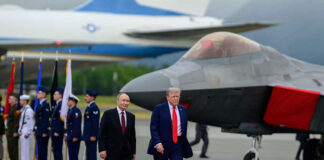 Trump with Putin in Alaska