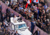 Pope Leo XIV's first popemobile ride during his inauguration