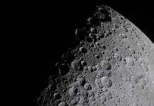 Обломок ракеты SpaceX врезался в Луну moon-nasa
