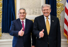President Donald J. Trump and Hungarian Prime Minister Viktor Orbán.