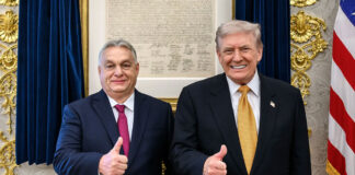 President Donald J. Trump and Hungarian Prime Minister Viktor Orbán.