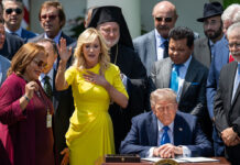 President Trump Participates in a National Day of Prayer Event