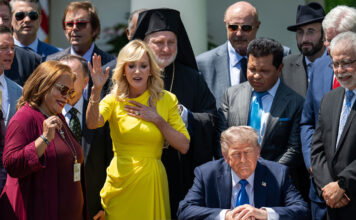 President Trump Participates in a National Day of Prayer Event