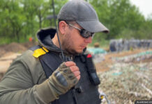 Ukrainian soldier