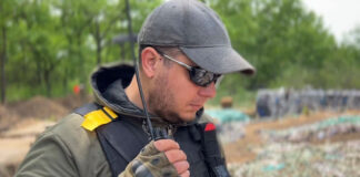 Ukrainian soldier
