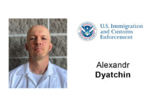 Уроженец России оказался под стражей ICE после приговора за наркотики Alexandr Dyatchin