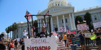 covid-capitol-protest