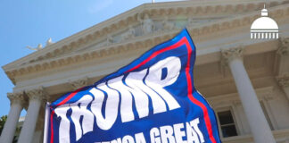 Госдеп при Трампе отменил директивы Байдена о продвижении повестки DEIA в дипломатии trump-flag-capitol