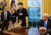Trump and Musk at the White House