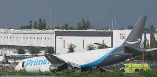 Грузовой Boeing “Амазона” разбился в аэропорту Майами: погибли пять человек amazon-boeing