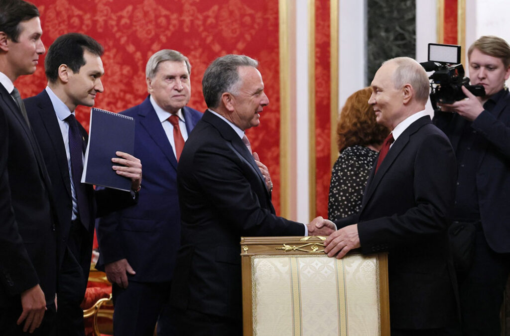 Putin, Steve Witkoff, Kremlin in Moscow, on Saturday, Sept. 5, 2026.