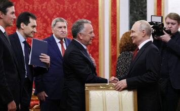 Putin, Steve Witkoff, Kremlin in Moscow, on Saturday, Sept. 5, 2026.