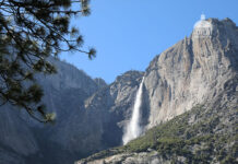 При тушении пожара в Йосемити погибли два пилота вертолёта yosemite-park-waterfall