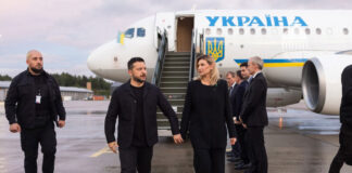 Зеленский прибыл в Нью-Йорк на Генассамблею ООН zelensky-plane